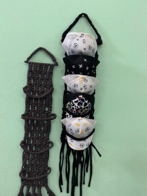 Macrame Wall Cap Hanger