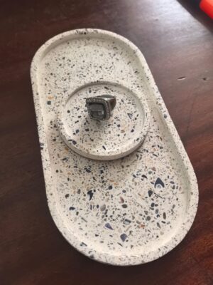 Crushed shell Dish set